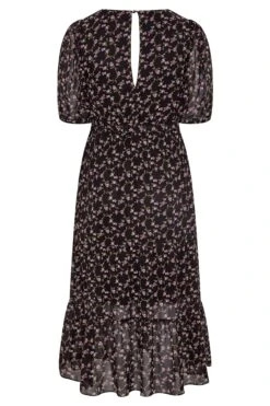 YOURS LONDON Curve Black Ditsy Smock Maxi Dress 13 YOURS LONDON Curve Black Ditsy Smock Maxi Dress -Plus Size Apparel Shop 036c9a31 f0c9 4f 161123 Y
