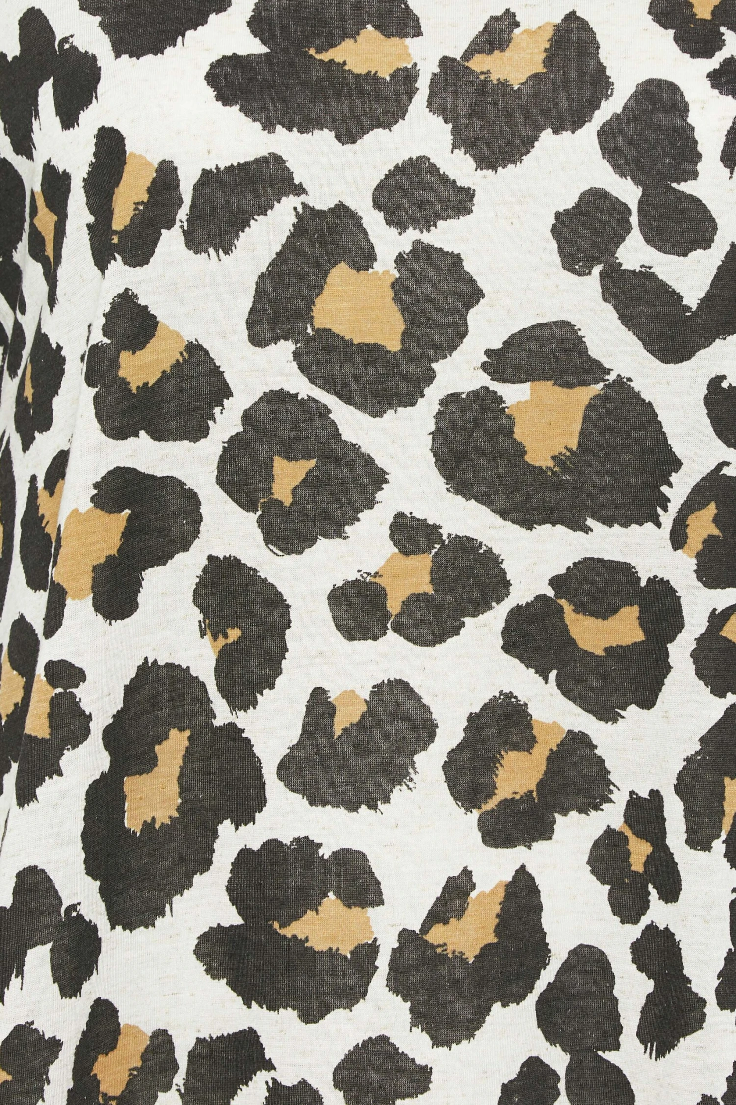 YOURS Curve Brown Animal Print Oversized T-Shirt 5 YOURS Curve Brown Animal Print Oversized T-Shirt - Image 3