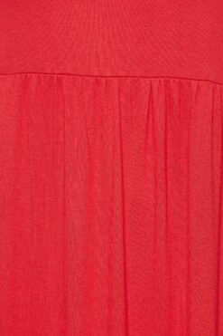 LIMITED COLLECTION Curve Red Pocket Maxi Dress -Plus Size Apparel Shop 09297739 6fc8 4f 215720 Z