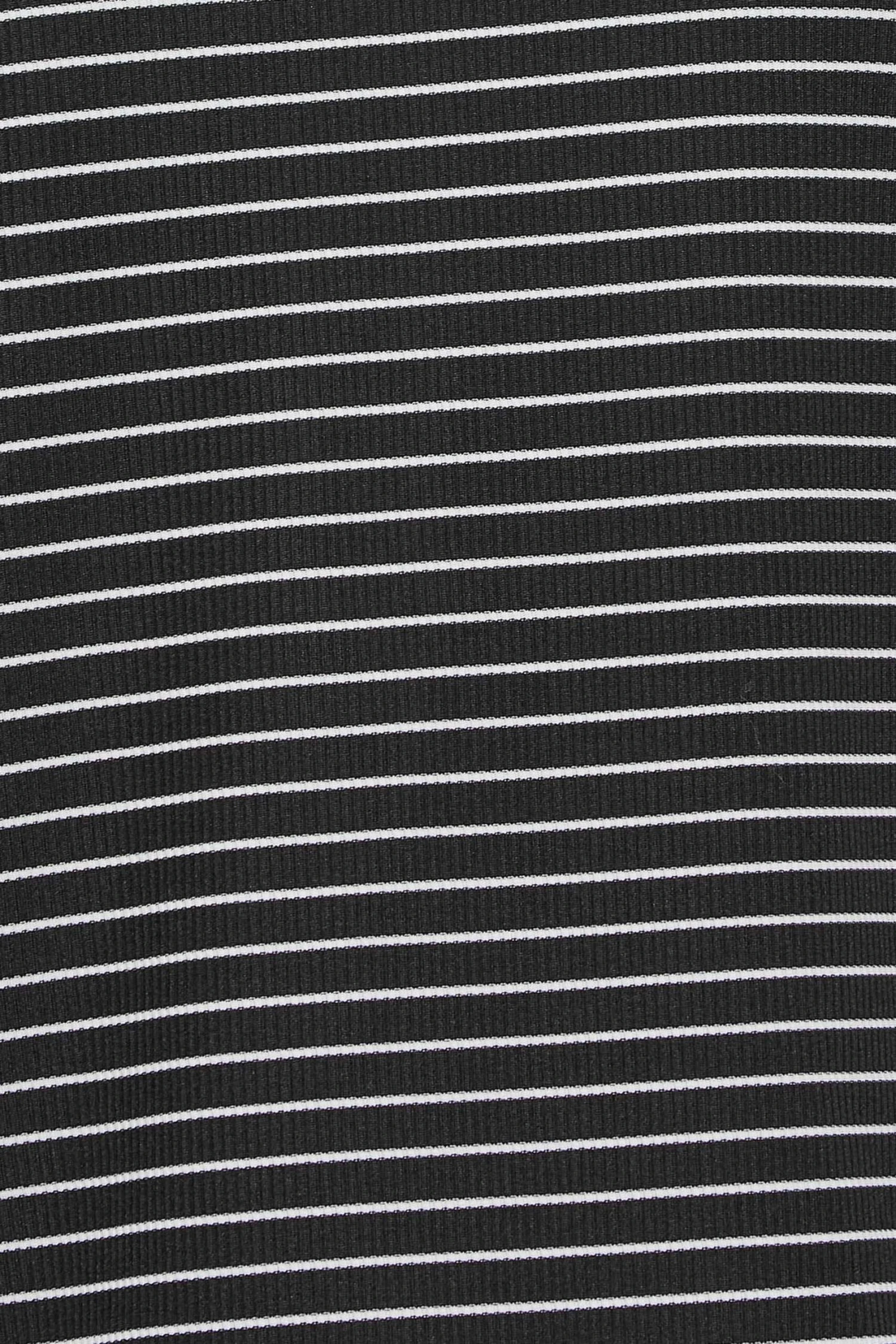 YOURS PETITE Curve Black Stripe T-Shirt 6 YOURS PETITE Curve Black Stripe T-Shirt - Image 4