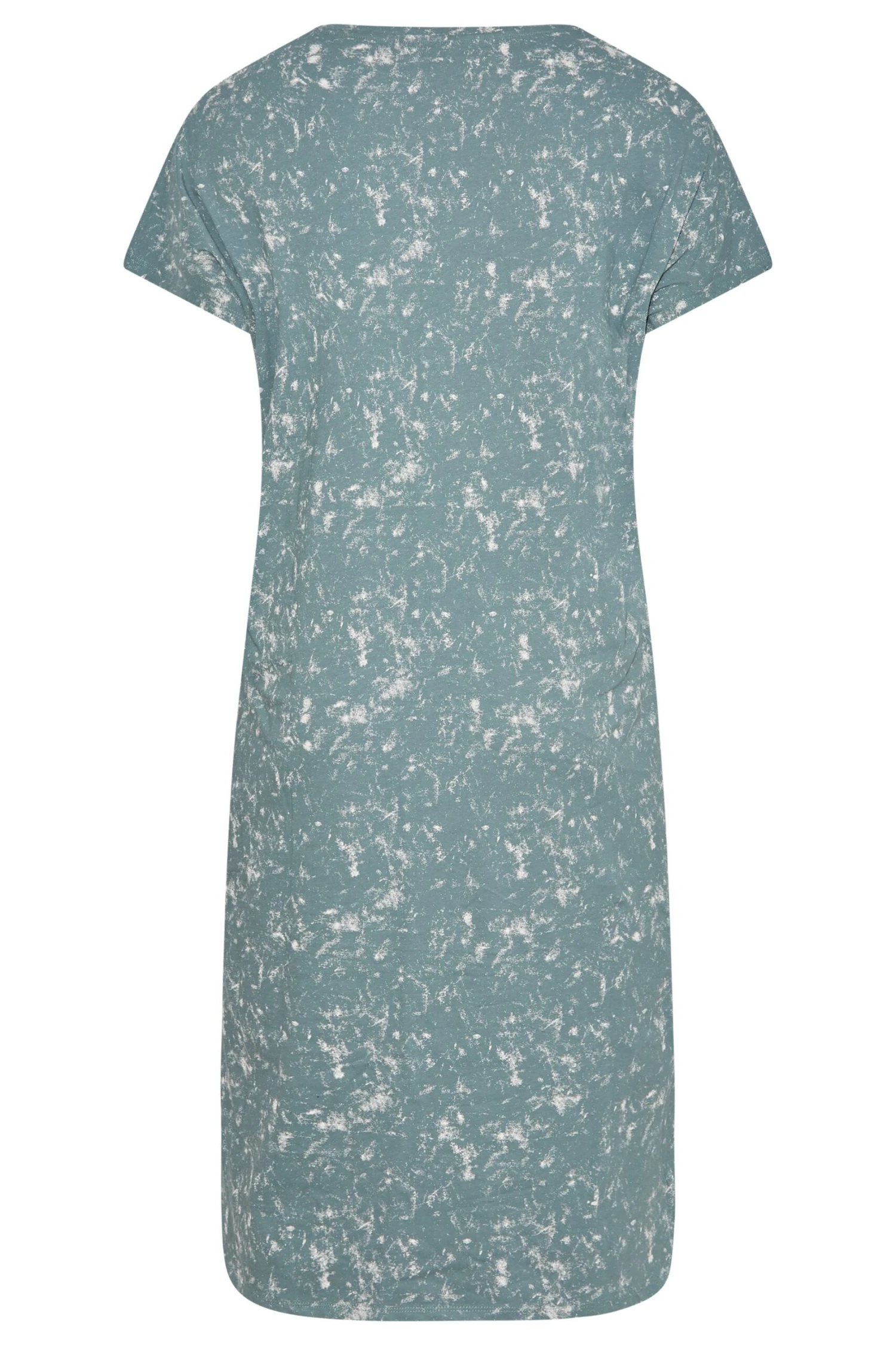 LIMITED COLLECTION Curve Khaki Green Acid Wash Side Split T-Shirt Dress 7 LIMITED COLLECTION Curve Khaki Green Acid Wash Side Split T-Shirt Dress - Image 5