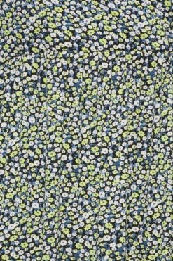 YOURS Curve Blue Floral Ditsy Print Maxi Wrap Dress -Plus Size Apparel Shop 19702af8 5812 4c 301897 Z