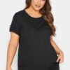YOURS 2 PACK Curve Black Pocket Dipped Hem T-Shirts 2 YOURS 2 PACK Curve Black Pocket Dipped Hem T-Shirts -Plus Size Apparel Shop 19d94b20 b0d5 4e 320474 A1