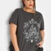 LIMITED COLLECTION Curve Grey 'Wild West' Printed T-Shirt 2 LIMITED COLLECTION Curve Grey 'Wild West' Printed T-Shirt -Plus Size Apparel Shop 1bc8f3b6 7a05 49 215487 A