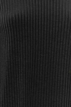 YOURS Curve Black Ribbed Collar Midi Dress 11 YOURS Curve Black Ribbed Collar Midi Dress -Plus Size Apparel Shop 1bd10b2f f41d 4b 137255 Z