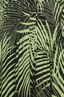 YOURS Curve Green Leaf Print Wrap Maxi Dress -Plus Size Apparel Shop 1e6804ac be3c 43 301603 Z