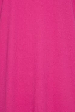 YOURS Curve Pink Side Split Midaxi T-Shirt Dress 11 YOURS Curve Pink Side Split Midaxi T-Shirt Dress -Plus Size Apparel Shop 2486d318 b3bb 48 137273 Z
