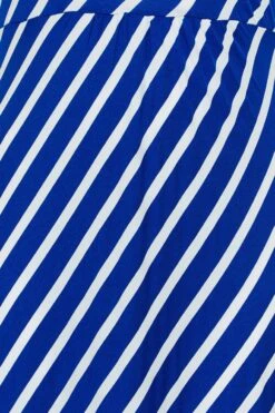 YOURS Curve Blue Stripe Swing Maxi Dress 11 YOURS Curve Blue Stripe Swing Maxi Dress -Plus Size Apparel Shop 25cfb994 3406 42 301020 Z