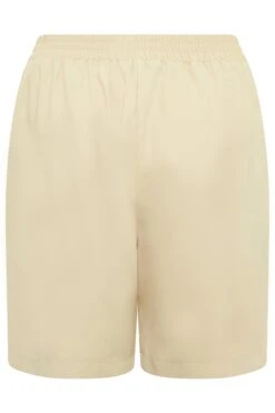 YOURS Curve Stone Brown Elasticated Waist Pull On Shorts -Plus Size Apparel Shop 2a0178e0 47eb 46 144772 Y