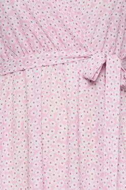 LIMITED COLLECTION Curve Pink Ditsy Floral Print Wrap Dress 10 LIMITED COLLECTION Curve Pink Ditsy Floral Print Wrap Dress -Plus Size Apparel Shop 2de8da12 7bdf 4c 215605 Z