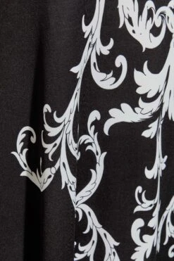 Curve Black Scarf Print Maxi Dress -Plus Size Apparel Shop 344329cc 3121 43 300941 Z