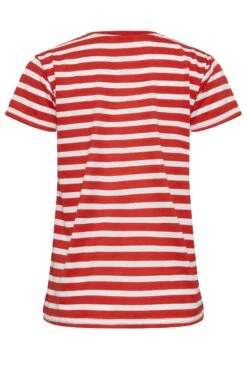 YOURS PETITE Curve 2 PACK Red & White Stripe T-Shirts -Plus Size Apparel Shop 364673f3 7ac7 4a 174693 Y