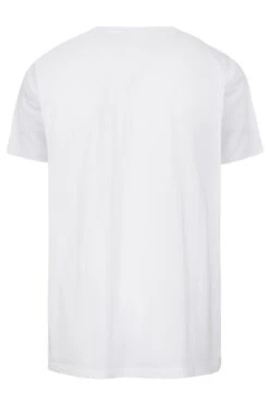 YOURS Curve White Lips Foil Print T-Shirt -Plus Size Apparel Shop 3a94fc61 58fb 49 320941 YR