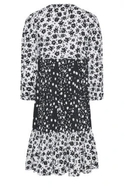 LIMITED COLLECTION Curve Black & White Floral Wrap Dress 13 LIMITED COLLECTION Curve Black & White Floral Wrap Dress -Plus Size Apparel Shop 3f57c89f db3b 4d 214897 Y