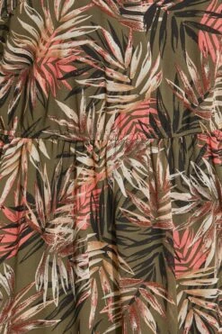 YOURS LONDON Curve Green Tropical Print Keyhole Dress 12 YOURS LONDON Curve Green Tropical Print Keyhole Dress -Plus Size Apparel Shop 40e0bdeb eb7d 49 161184 Z