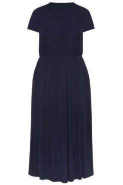 YOURS LONDON Curve Navy Blue Pocket Maxi Dress -Plus Size Apparel Shop 43b2ab34 4fe7 49 157051BK