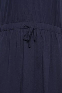 YOURS Curve Navy Blue Maxi T-Shirt Dress -Plus Size Apparel Shop 4632fb17 631f 48 137310 Z