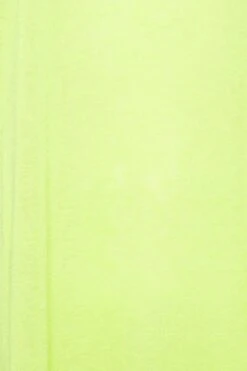 YOURS Curve Lime Green Linen Look T-Shirt -Plus Size Apparel Shop 46b7ecc5 3262 4f 320717 Z