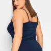 YOURS Curve Navy Blue Cami Vest Top -Plus Size Apparel Shop 4bbe0064 3923 45 133754 B