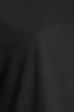 YOURS Curve Black V-Neck T-Shirt 10 YOURS Curve Black V-Neck T-Shirt -Plus Size Apparel Shop 50ffc6ba a7cf 4b 320282 Z