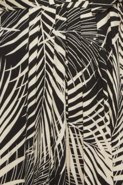 YOURS Curve Black Leaf Print Wrap Dress 11 YOURS Curve Black Leaf Print Wrap Dress -Plus Size Apparel Shop 528cef58 043a 46 301599 Z