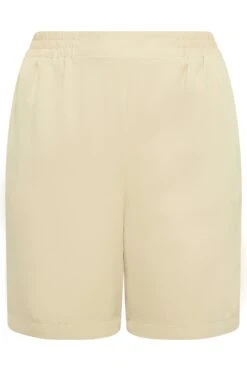 YOURS Curve Stone Brown Elasticated Waist Pull On Shorts -Plus Size Apparel Shop 5317b23d c2d6 47 144772 X