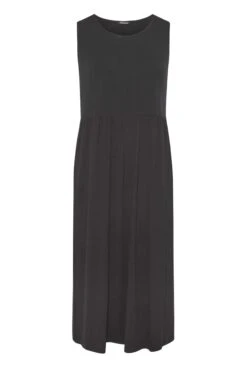 LIMITED COLLECTION Curve Black Sleeveless Pocket Maxi Dress -Plus Size Apparel Shop 56485d39 5571 42 214726 X