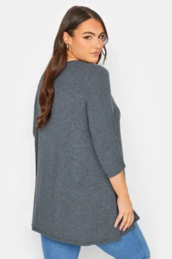 YOURS Curve Blue Star Embellished Jersey Top -Plus Size Apparel Shop 5a1144e3 fa79 41 301861 C