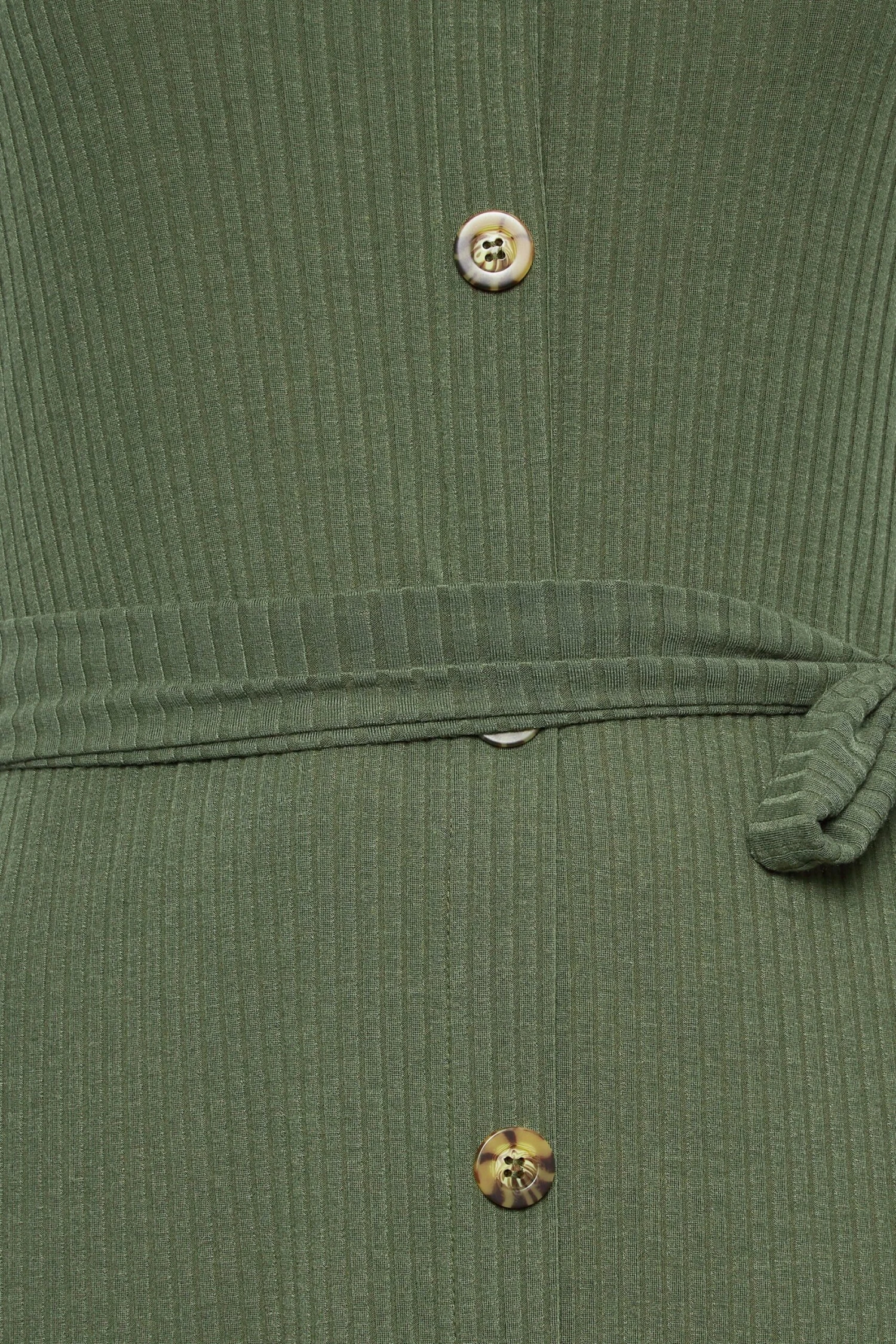 YOURS Curve Green Button Through Sleeveless Maxi Dress 6 YOURS Curve Green Button Through Sleeveless Maxi Dress - Image 4