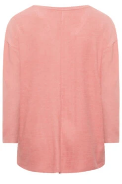 YOURS Curve Pink & Grey Leopard Print Knit Colour Block Soft Touch Top 13 YOURS Curve Pink & Grey Leopard Print Knit Colour Block Soft Touch Top -Plus Size Apparel Shop 5e4231bc 7dac 4f 192765 Y