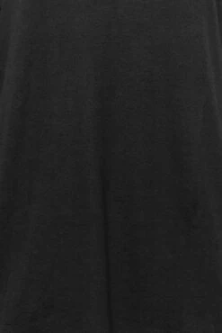 YOURS Curve Black Long Sleeve Essential T-Shirt -Plus Size Apparel Shop 604a7654 12bf 43 320548 Z