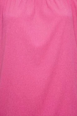 YOURS Curve Pink Textured Bubble Hem Top 10 YOURS Curve Pink Textured Bubble Hem Top -Plus Size Apparel Shop 6435b91a e1b1 4e 320927 Z