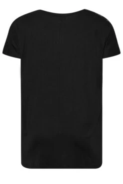 Curve Black Studded Neckline Top 13 Curve Black Studded Neckline Top -Plus Size Apparel Shop 6d9b4a68 f20e 46 320415 Y