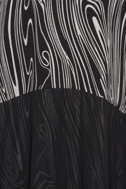 YOURS Curve Black Marble Print Mesh Front Dress 10 YOURS Curve Black Marble Print Mesh Front Dress -Plus Size Apparel Shop 72363a01 fe7c 4f 301197 Z