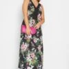 YOURS LONDON Curve Black Tropical Print Maxi Dress 1 YOURS LONDON Curve Black Tropical Print Maxi Dress -Plus Size Apparel Shop 7c077171 3de2 4e 162186 B