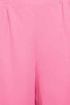 YOURS Curve Pink Elasticated Waist Pull On Shorts -Plus Size Apparel Shop 82f16ce9 77d9 43 144773 Z