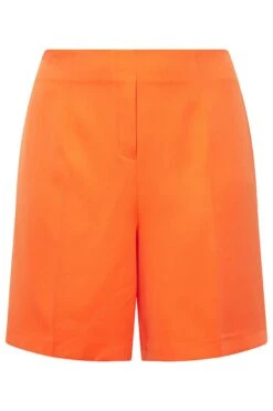 YOURS Curve Bright Orange Tailored Shorts 9 YOURS Curve Bright Orange Tailored Shorts -Plus Size Apparel Shop 85a71c96 a15f 4e 144653 X