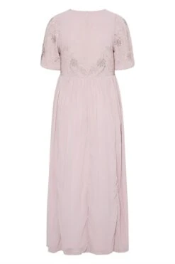 LUXE Curve Pink Floral Hand Embellished Maxi Dress -Plus Size Apparel Shop 85d8a947 a7b6 4d 161158 Y