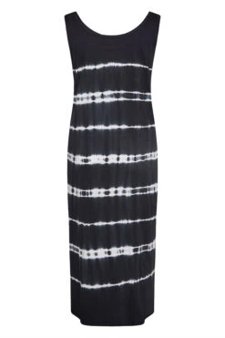 YOURS Curve Black Tie Dye Maxi Dress -Plus Size Apparel Shop 89dd806b 7944 43 137161 Y