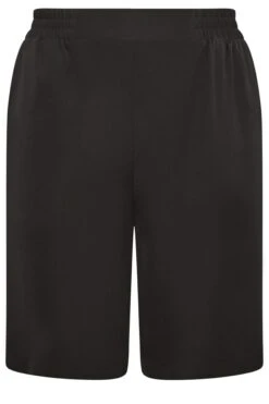 YOURS Curve Black Elasticated Waist Pull On Shorts 11 YOURS Curve Black Elasticated Waist Pull On Shorts -Plus Size Apparel Shop 8f9460e0 263e 47 144771 X
