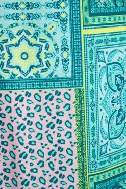 LIMITED COLLECTION Curve Blue Tile Print Side Split Midaxi Sundress 11 LIMITED COLLECTION Curve Blue Tile Print Side Split Midaxi Sundress -Plus Size Apparel Shop 8ff0dd51 bc14 44 214927 Z