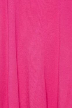 LIMITED COLLECTION Curve Pink Tie Sleeve Top -Plus Size Apparel Shop 979a26f2 9c92 4d 215596 Z