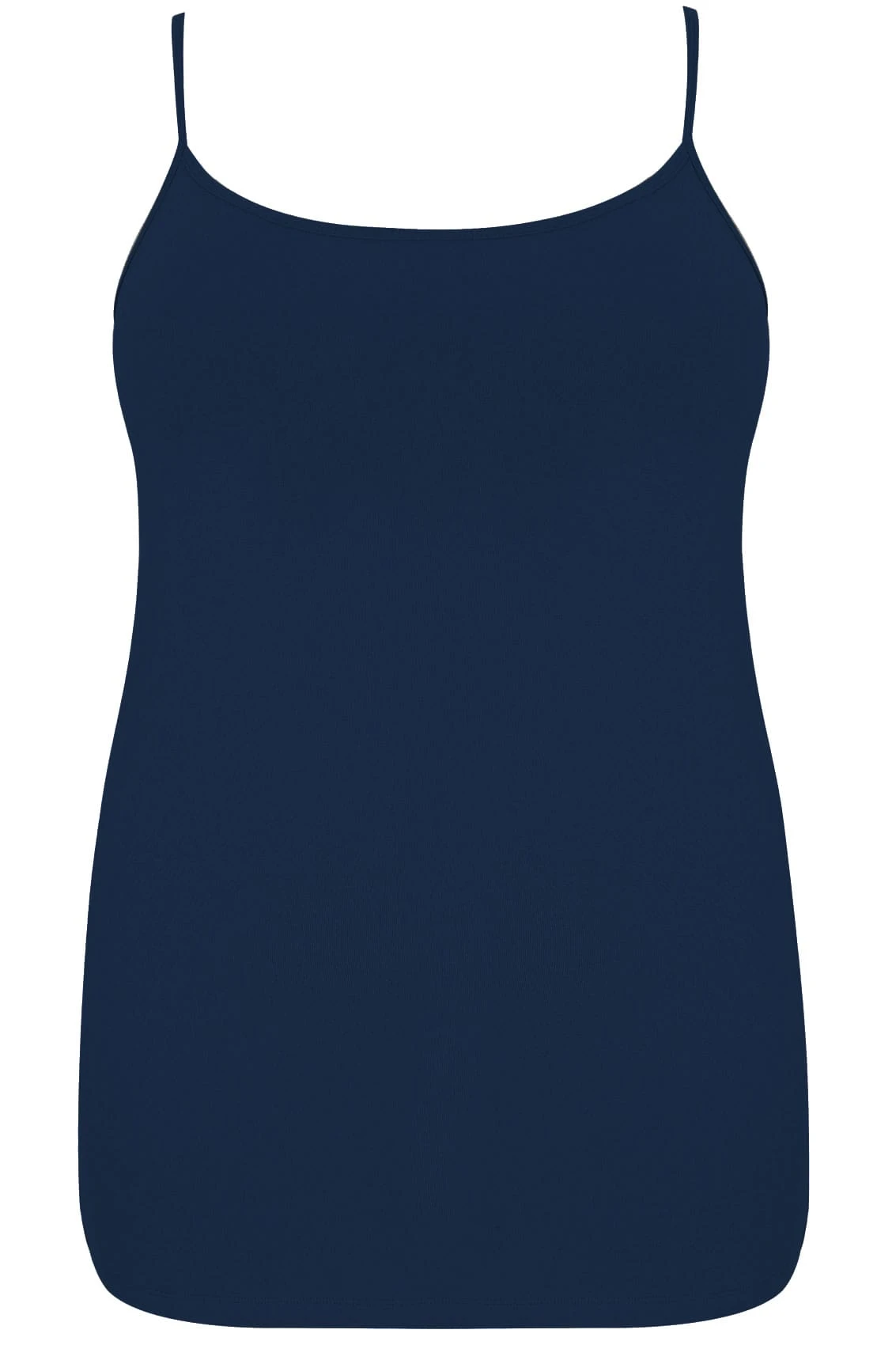 YOURS Curve Navy Blue Cami Vest Top 5 YOURS Curve Navy Blue Cami Vest Top - Image 3