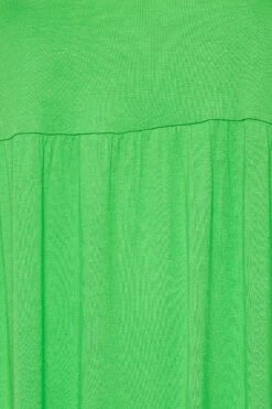 LIMITED COLLECTION Curve Bright Green Pocket Maxi Dress -Plus Size Apparel Shop a1147e2f 0552 45 215718 Z