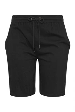 YOURS Curve Black Jogger Shorts 10 YOURS Curve Black Jogger Shorts -Plus Size Apparel Shop a3356be0 c6ff 4c 124734 X