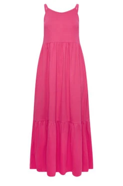 YOURS Curve Pink Maxi Sundress -Plus Size Apparel Shop a38281e7 ccdd 4d 137357 X