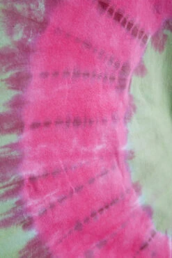 YOURS Curve Green Tie Dye Shredded Shoulder Top -Plus Size Apparel Shop a59060fd aa78 46 300631 Z