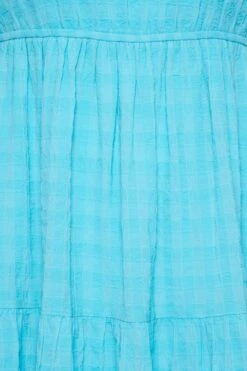 LIMITED COLLECTION Curve Aqua Blue Textured Tiered Smock Dress 12 LIMITED COLLECTION Curve Aqua Blue Textured Tiered Smock Dress -Plus Size Apparel Shop a85a5eb7 7efd 49 215543 Z