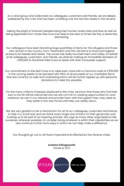 YOURS Ukraine Crisis 100% Donation 'We Stand With You' T-Shirt