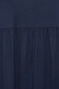 YOURS Curve Navy Blue Frill Sleeve Smock Dress 11 YOURS Curve Navy Blue Frill Sleeve Smock Dress -Plus Size Apparel Shop b44f5606 10c5 41 301856 Z